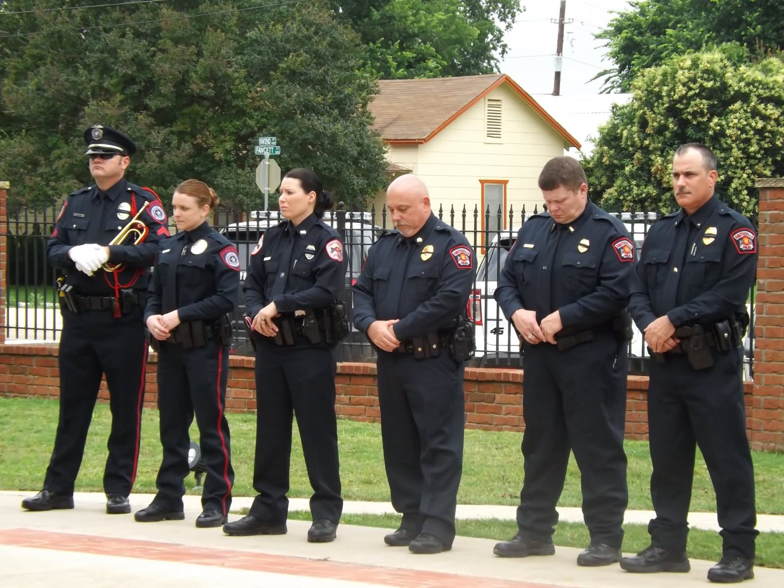 Police Officers Pay Homage During Peace Officers Memorial Day