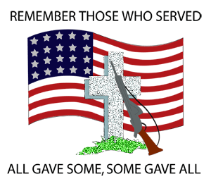 Remember Those Who Served All Gave Some, Some Gave All Glitter Picture