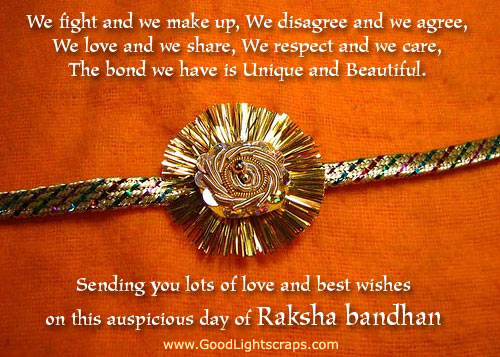 Sending You Lots Of Love And Best Wishes On This Auspicious Day Of Raksha Bandhan