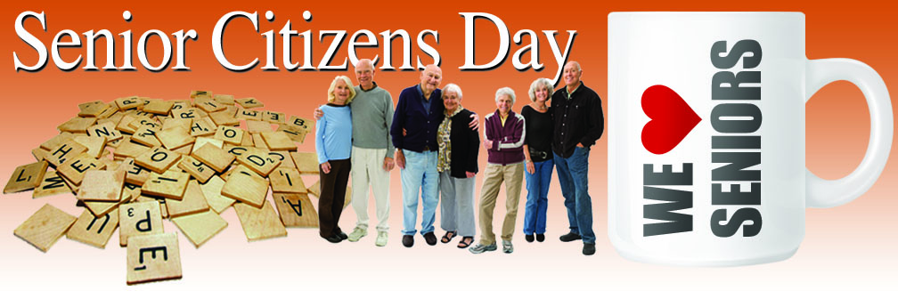 Senior Citizen Day We Love Seniors Header Image