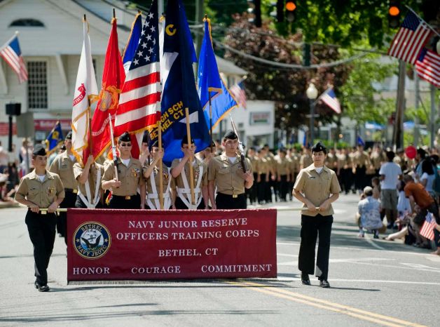 The Bethel Memorial Day Parade On Greenwood Avenue