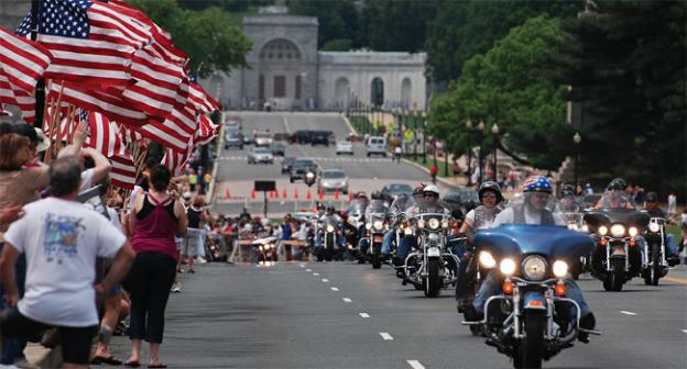 The Rolling Thunder Memorial Day Parade