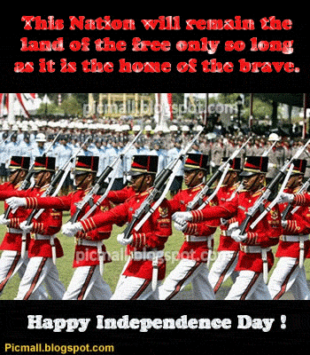 This Nation Will Remain The Land Of The Free Only So Long As It Is The Home Of The Brave Happy Independence Day Indonesia Glitter