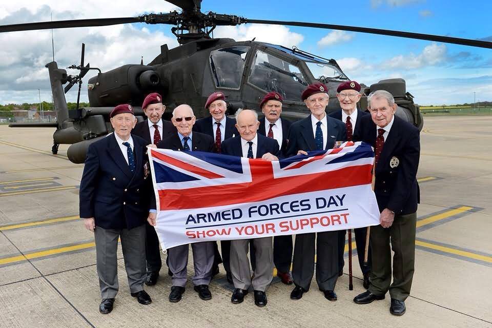 Veteran Glider Pilots Celebrating Armed Forces Day