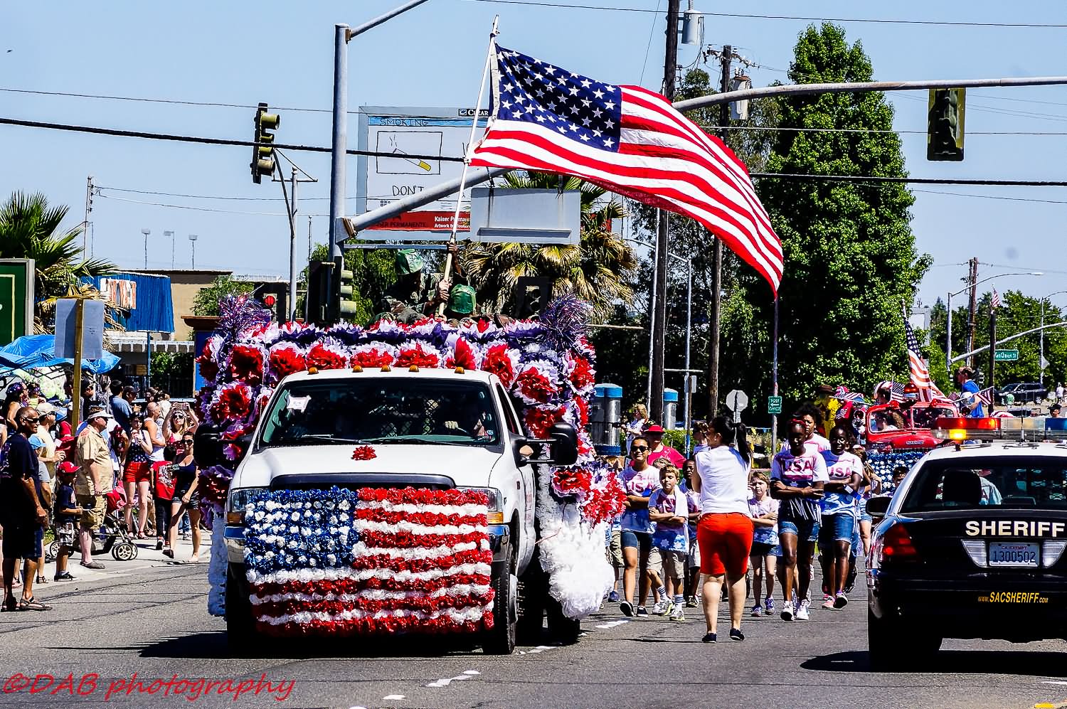 Veterans Of Foreign Wars During Memorial Day Parade