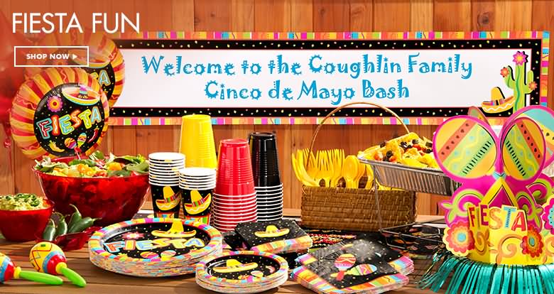 Welcome To The Coughlin Family Cinco de Mayo Bash