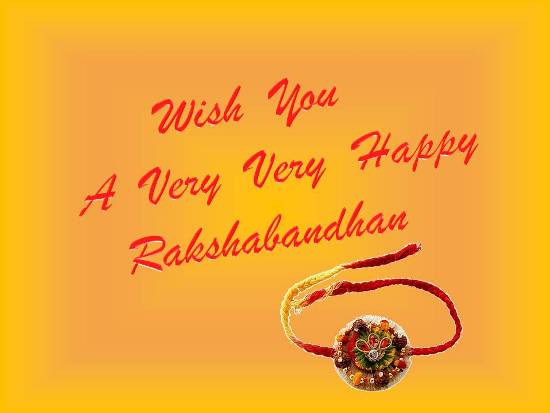 Wish You A Very Very Happy Raksha Bandhan