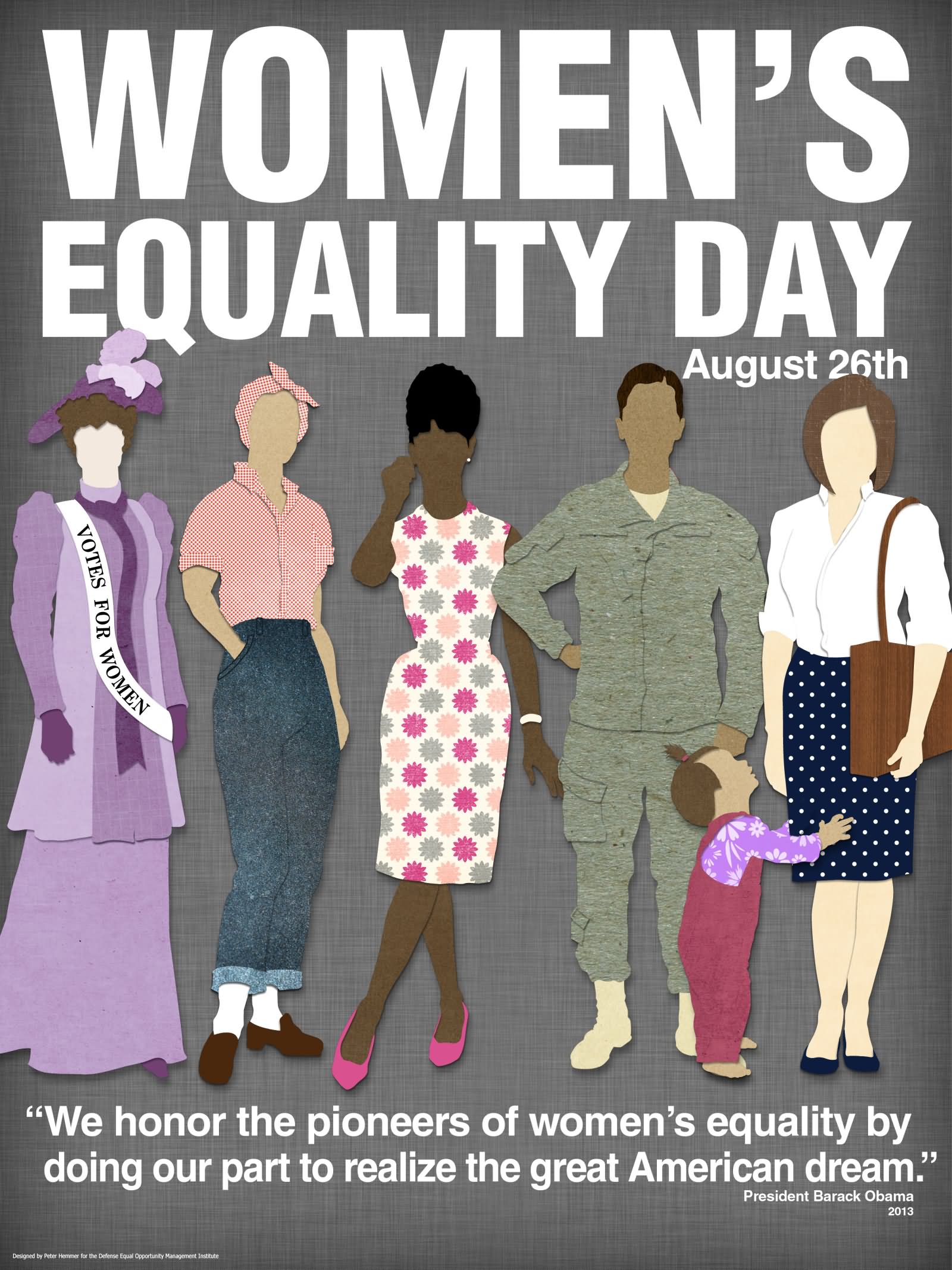 Women's Equality Day August 26th Poster