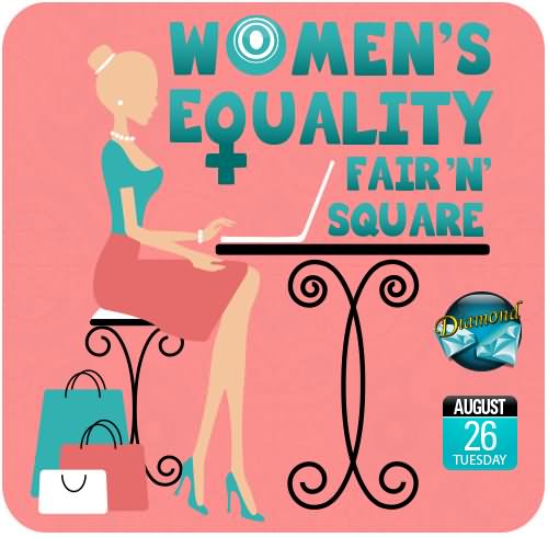 Women's Equality Day Fair N Square Poster