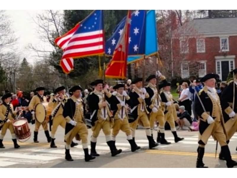 Afternoon Lexington Patriot Day Parade
