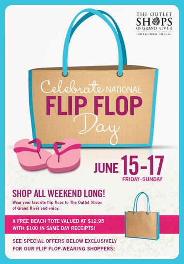 Celebrate National Flip Flop Day