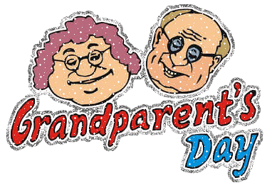 Grandparents Day Wishes Glitter Image