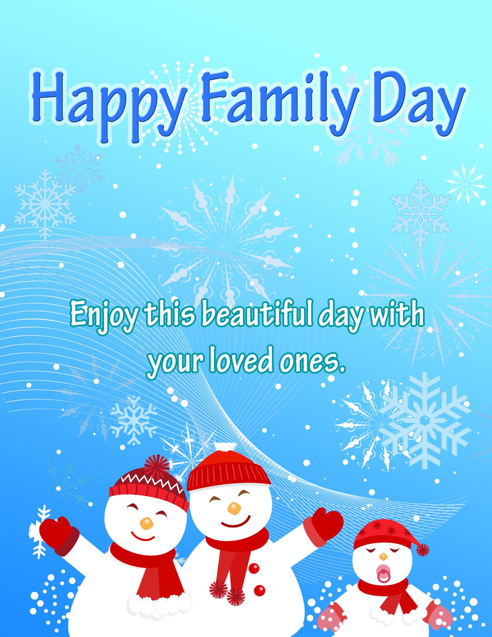 Happy Family Day Enjoy This Beautiful Day With Your Loved Ones