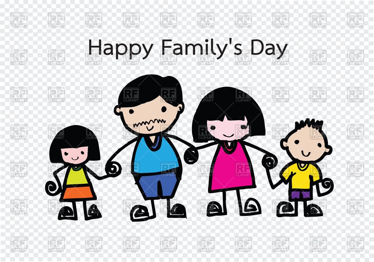 Happy Family Day Family Image Of Card