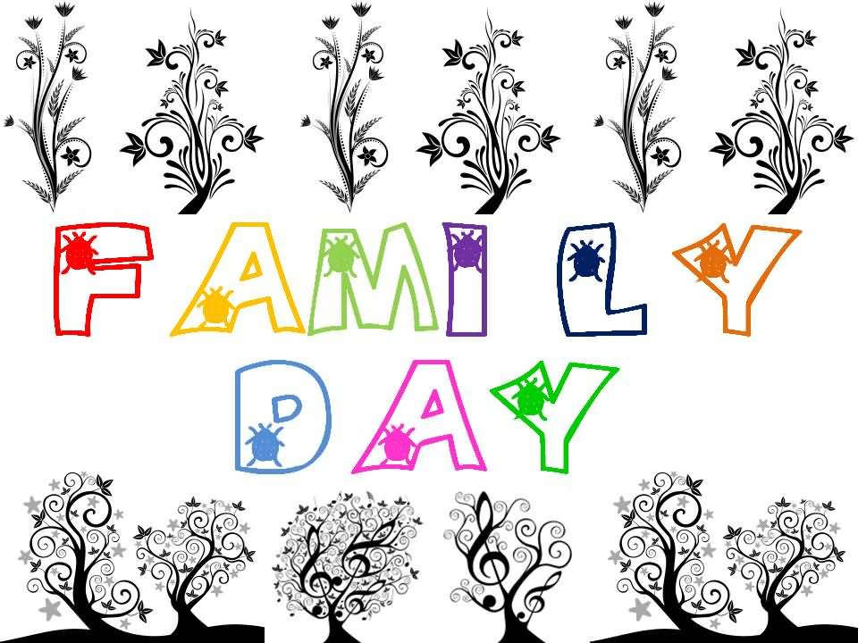 Happy Family Day Greeting Car