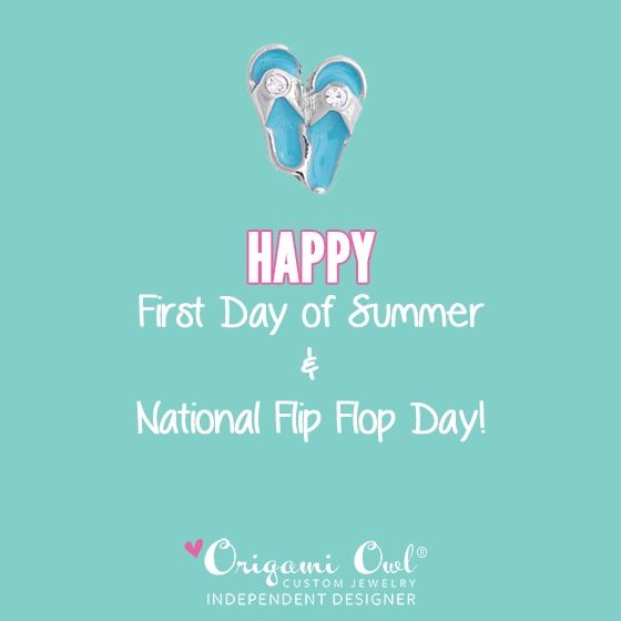 Happy First Day Of Summer And National Flip Flop Day