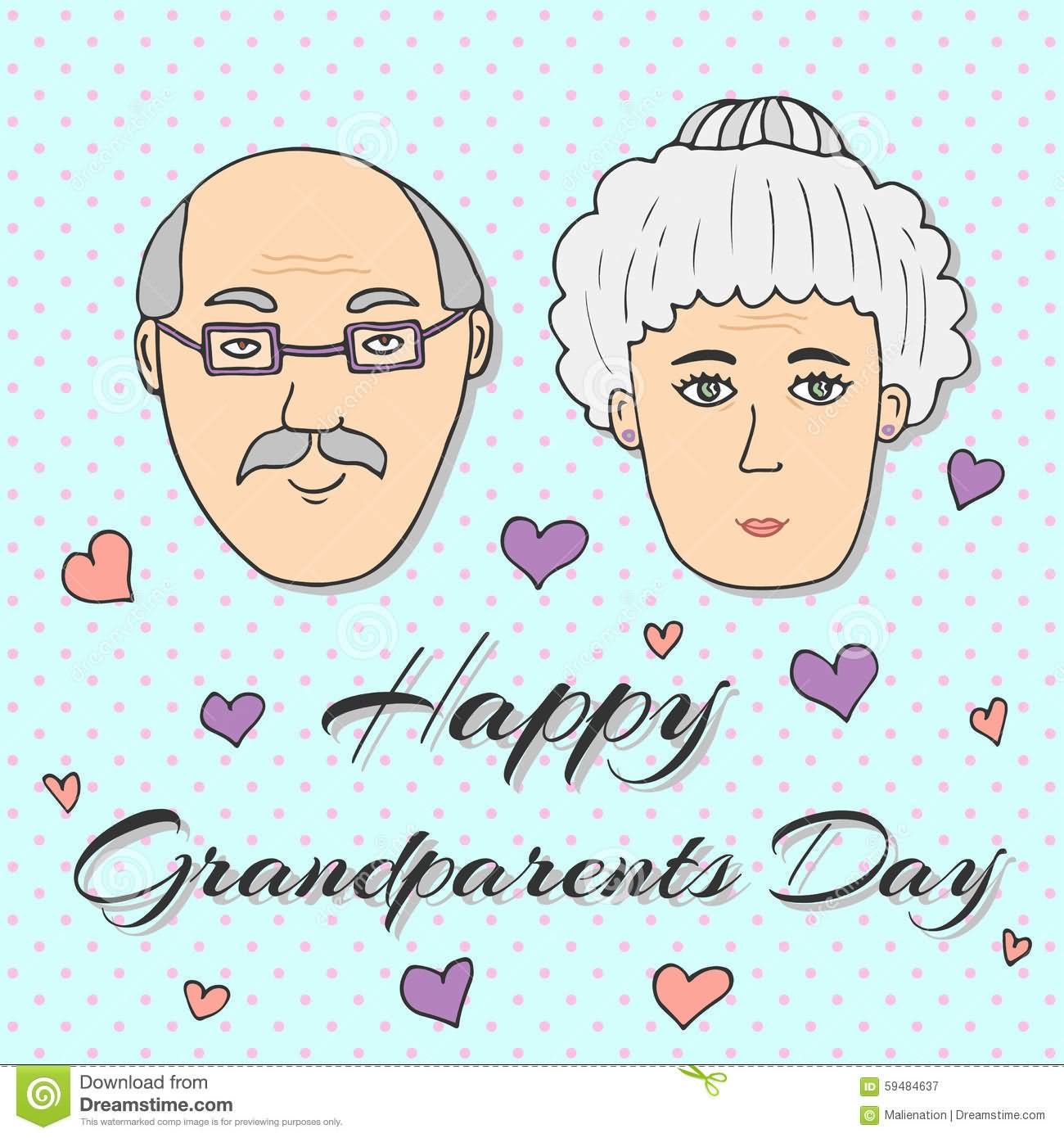 Happy Grandparents Day Greeting Card Image