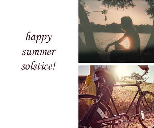 Happy Summer Solstice Wishes Image
