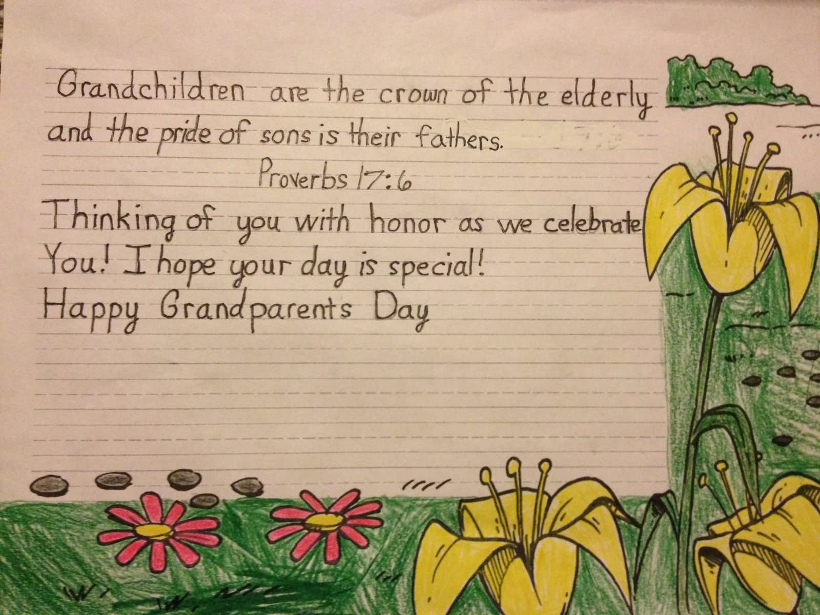 I Hope Your Day Is Special Happy Grandparents Day