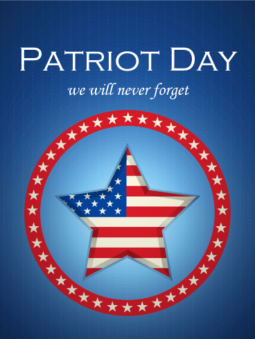 Patriot Day We Will Never Forget Image