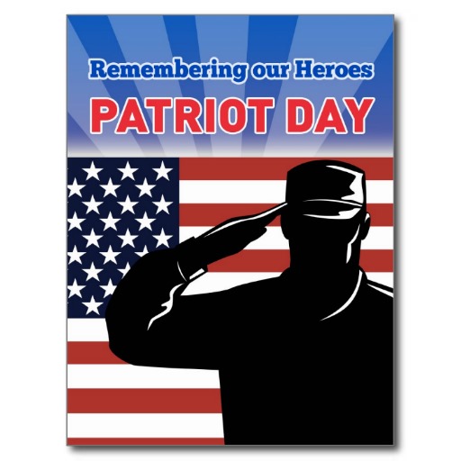 Remembering Our Heroes Patriot Day Postcard