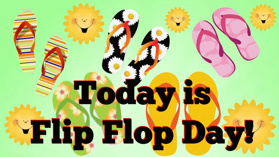 Today Is Flip Flop Day Wishes Picture