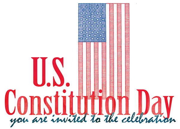 U.S. Constitution Day Citizenship Day You Are Invited To The Celebration