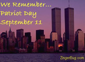 We Remember Patriot Day September 11