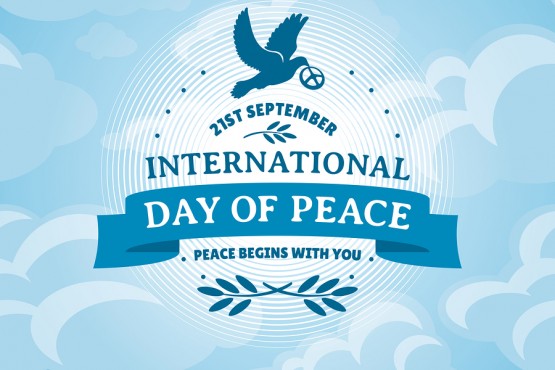 21st September International Day of Peace, Peace Begins With You