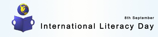 8th September International Literacy Day Banner Image