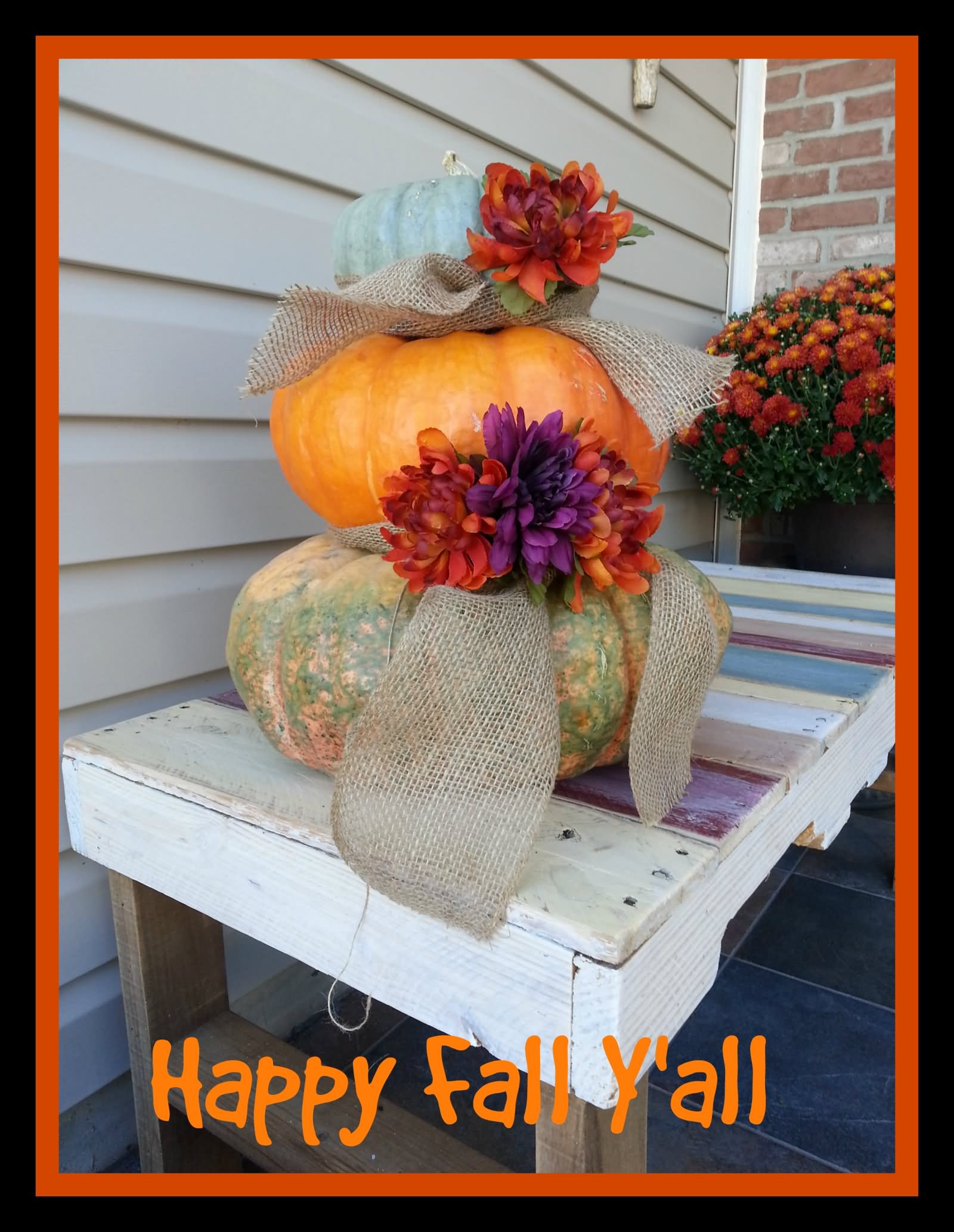 Happy Fall Y'all Greeting Card