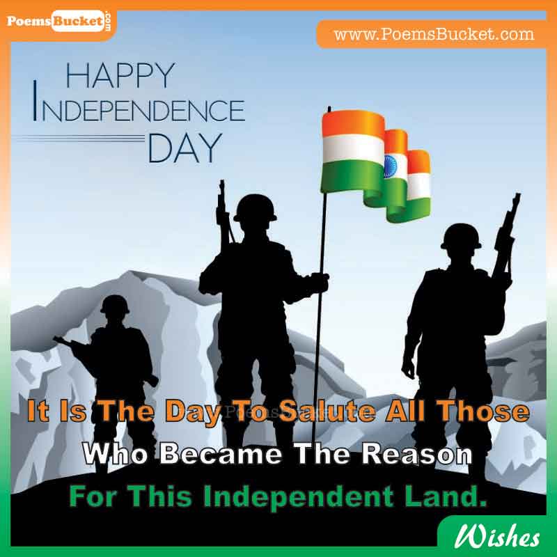 Happy Independence Day 2016 It Is The Day To Salute All Those Who Became The Reason For This Independent Land