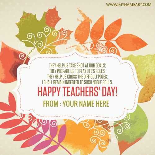 Happy Teacher’s Day Greeting Card
