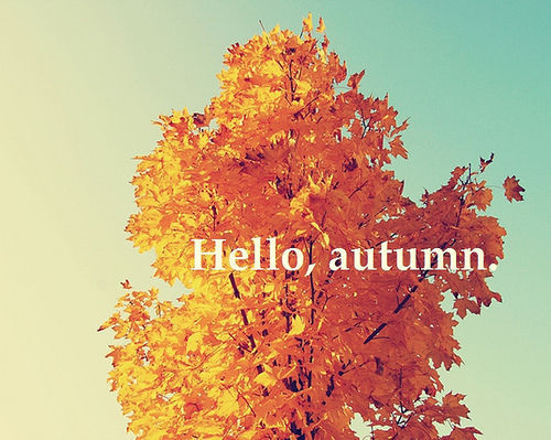 Hello Autumn First Day of Fall Wishes
