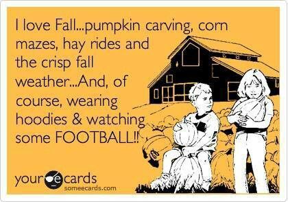 I Love Fall Pumpkin Carving, Corn Mazes, Hay Rides And The Crisp Fall Weather