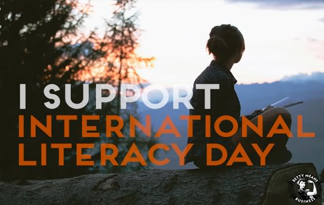 I Support International Literacy Day Picture