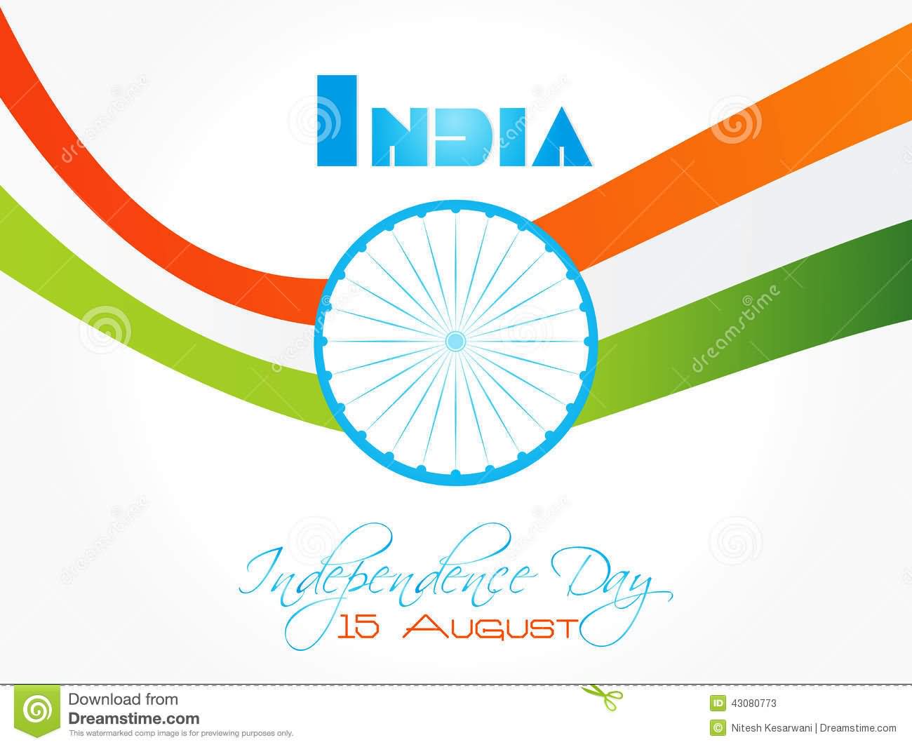 India Independence Day 15 August Ecard
