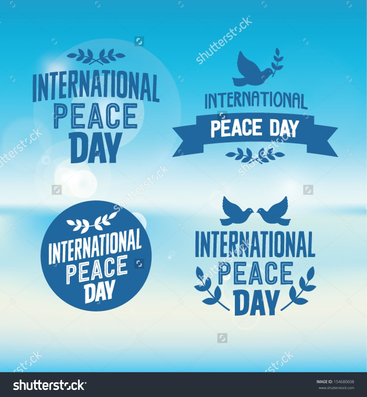 International Day of Peace Doves And Olive Branches Picture