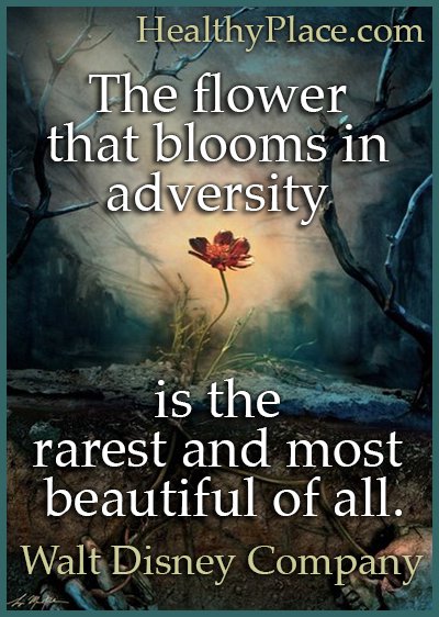 The flower that blooms in adversity is the rarest and most beautiful of all.” ― Walt Disney Company