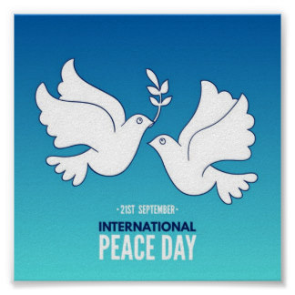 21st September International Peace Day Poster