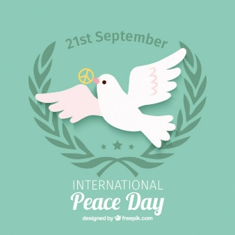 21st September International Peace Day Poster