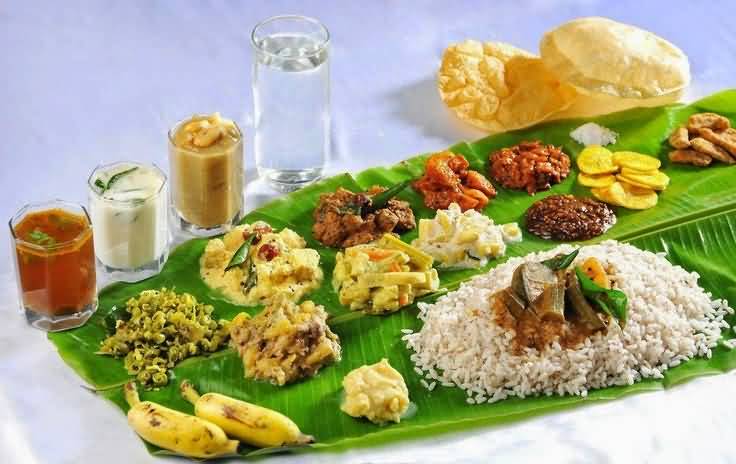 A Traditional Onam Sadhya Picture