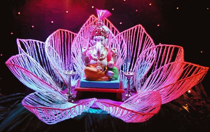 25 Incredible Ganesh Chaturthi Decoration Idea Pictures And Images