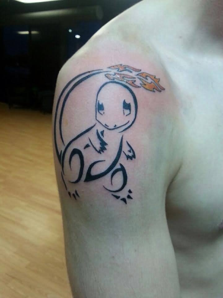 12+ Tribal Charmander Tattoo Designs And Pictures
