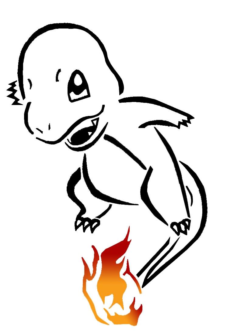 Cool Charmander Tattoo Design By Awiede02