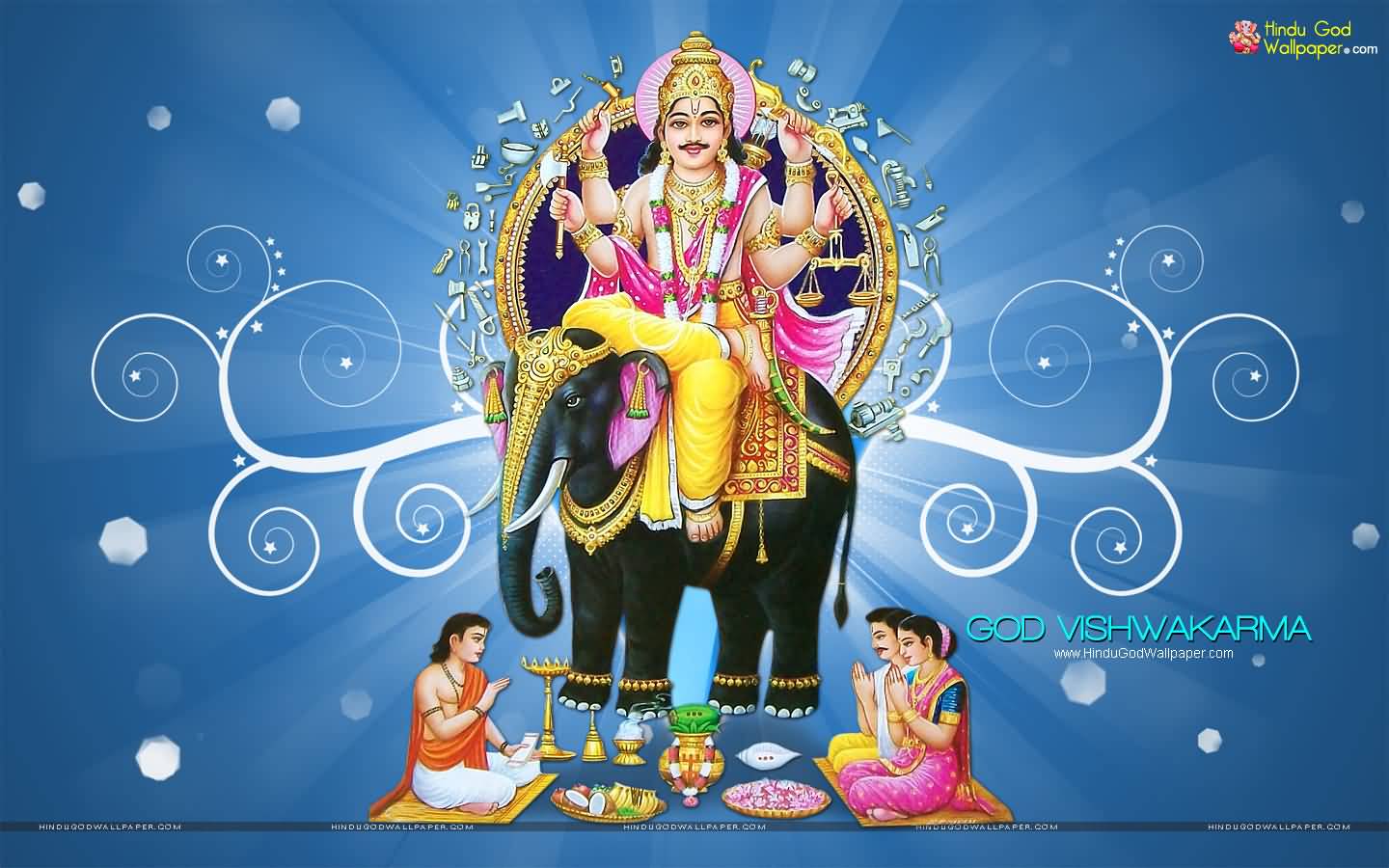 God Vishwakarma Puja Picture