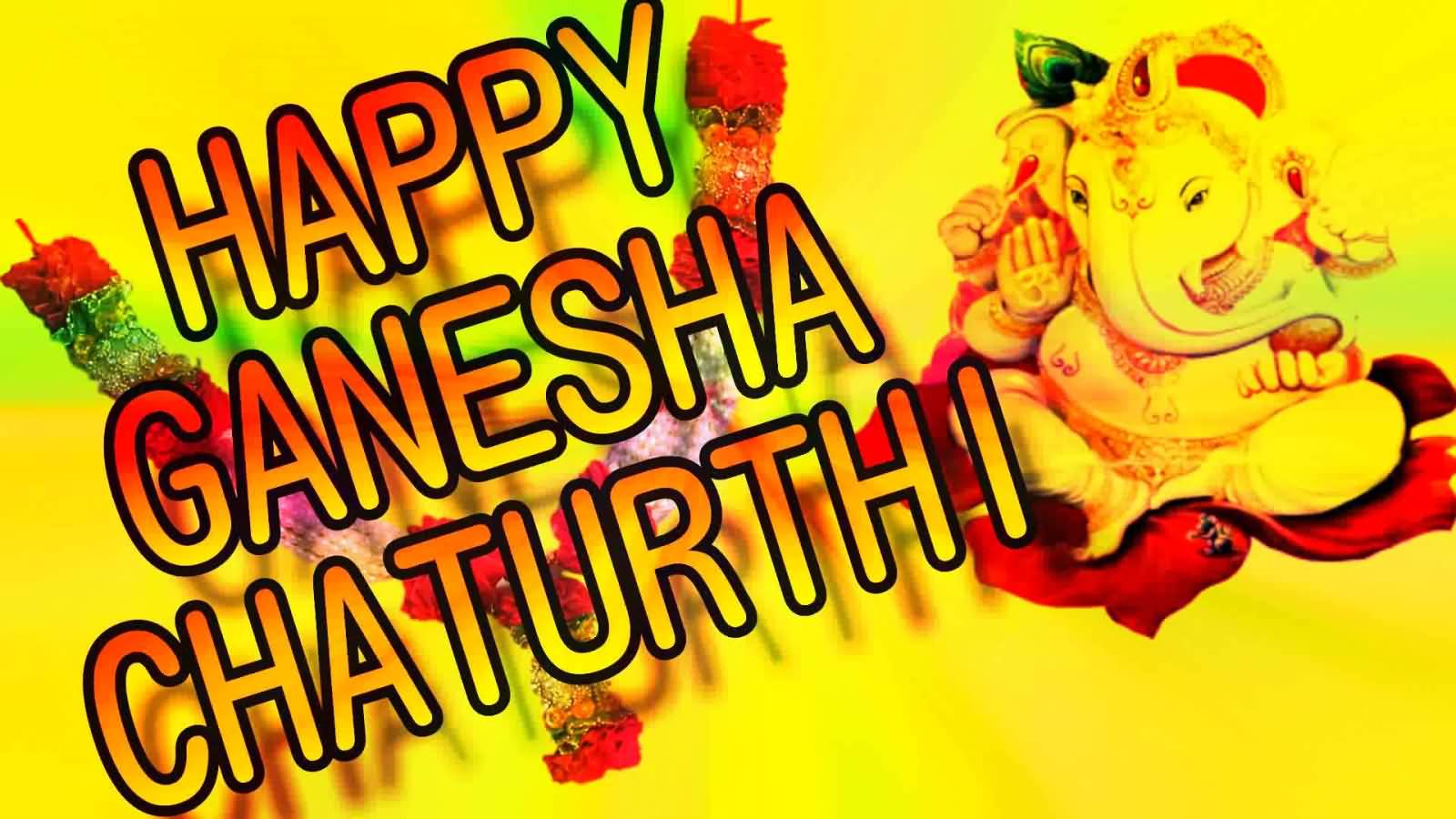 Happy Ganesh Chaturthi Greeting Ecard Picture