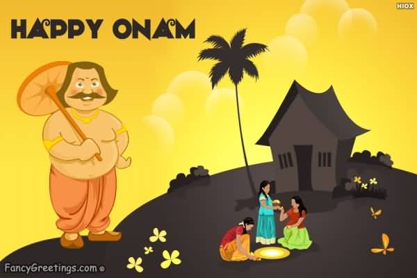 Happy Onam Wishes Clipart