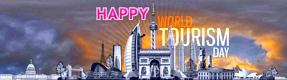 Happy World Tourism Day Banner Image