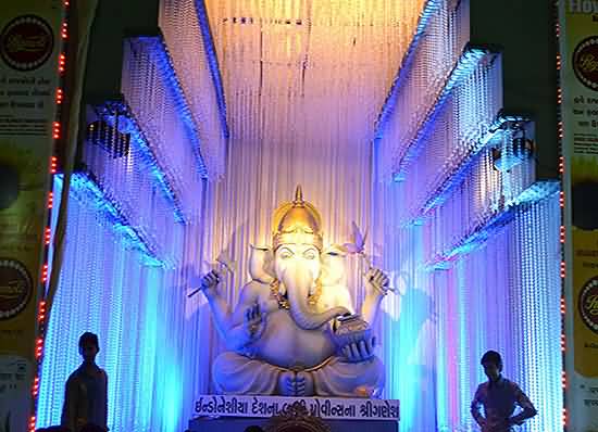 Incredible Decoration On Ganesh Chaturthi